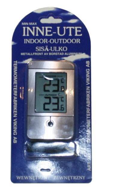 TERMOMETER UTE OG INNE DIGITAL