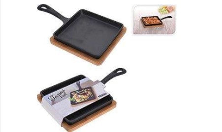 TAPAS JERNPANNE FIRKANT 24 x 14 cm