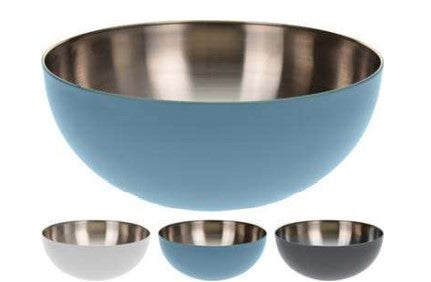 BOLLE I STÅL 2,5 L Ø 24 CM