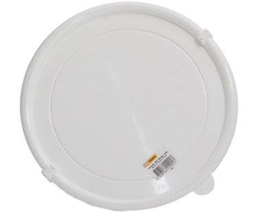 LOKK TIL PLASTBØTTE 10 L HVIT