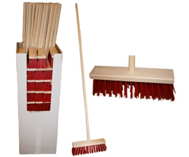 FEIEKOST 140 CM SKAFT RØD BUST