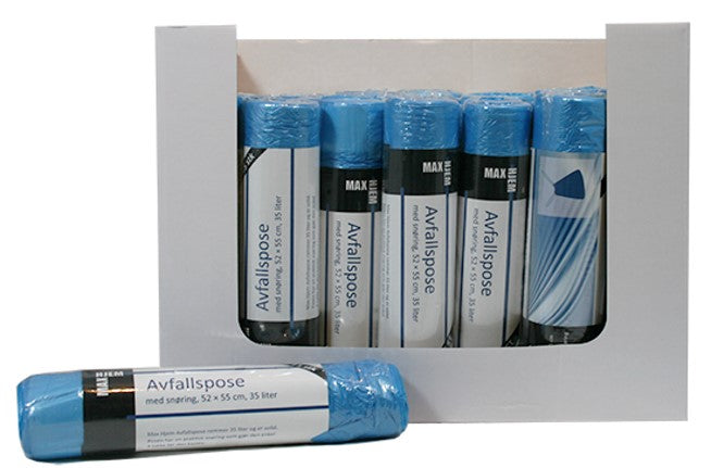 AVFALLSPOSE 35L 15 PK M/SNØRING