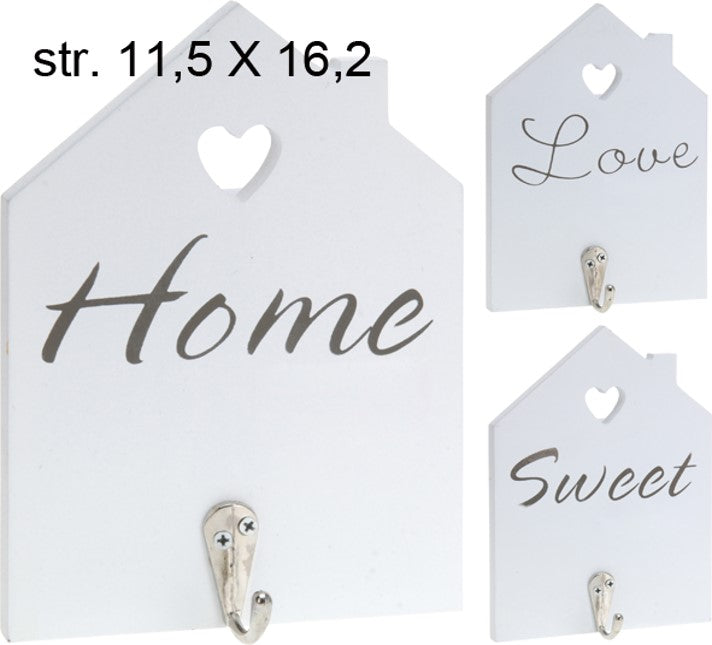 KROK PÅ HVIT PLATE MED TEKST