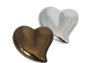 HJERTE PORSELEN 10 CM 2 ASS