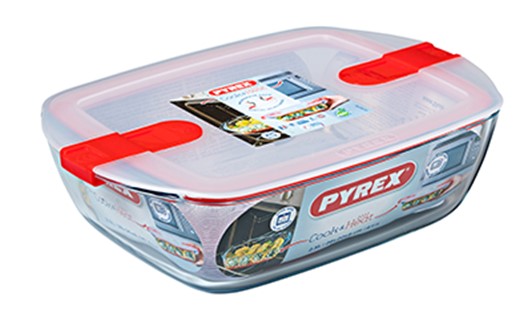 PYREX ILDFASTFORM 23X15 CM LOKK