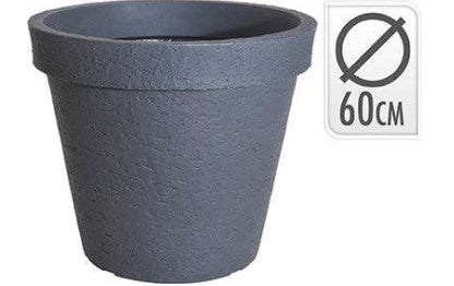 BLOMSTERPOTTE RUND Ø 60 CM H:52 CM