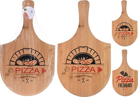SKJÆREBRETT TIL PIZZA I BAMBUS