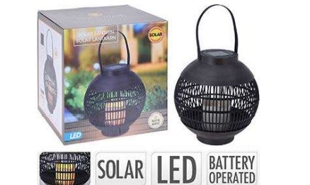 SOLARLYS LANTERNE RUND 22 X 22 X 23 CM