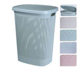 SKITTENTØYKURV 60 LTR MED LOKK