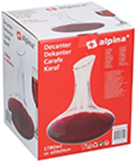 ALPINA VINKARAFFEL 1780ML GLASS