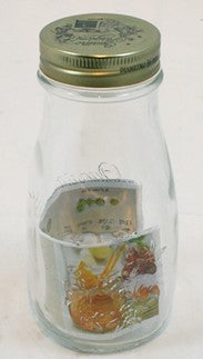 GLASSFLASKE M/SKRUKORK 4 DL