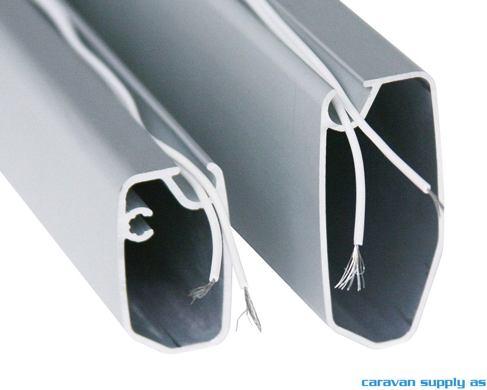 Markise F45S 190 hvit boks royal grey