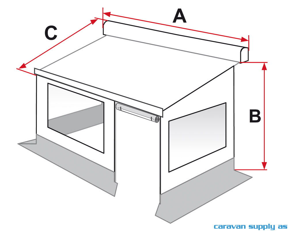 Privacy Room til F45 300 medium H:225-250cm