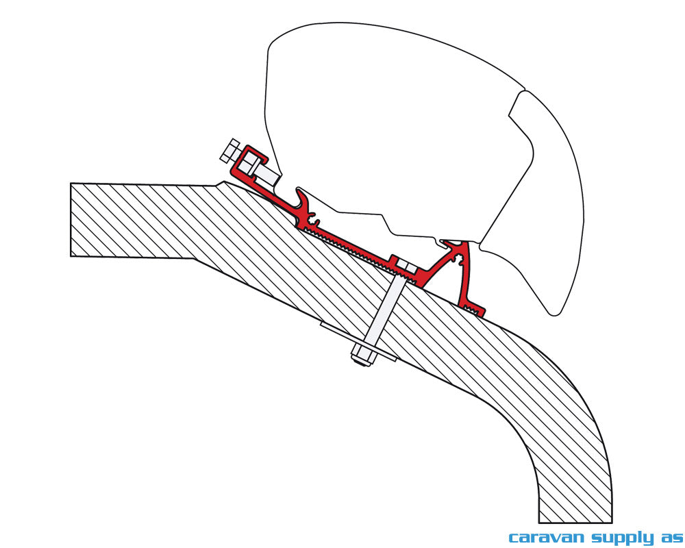 Feste F65/80 LMC TEC 340cm skinne 98655-774