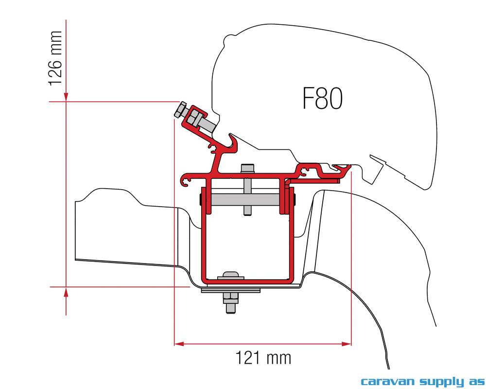 Feste F65/F80 VW Crafter H3 > 2017 98655Z043