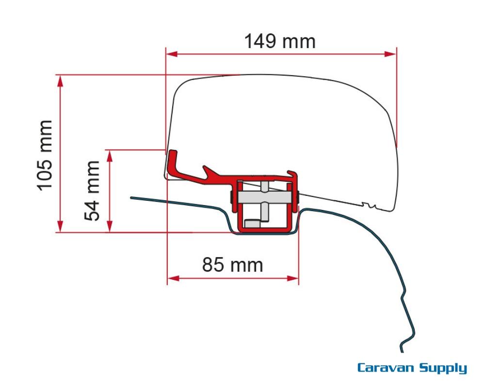 Feste F40 Van Kit VWT5/T6 - Deep Black