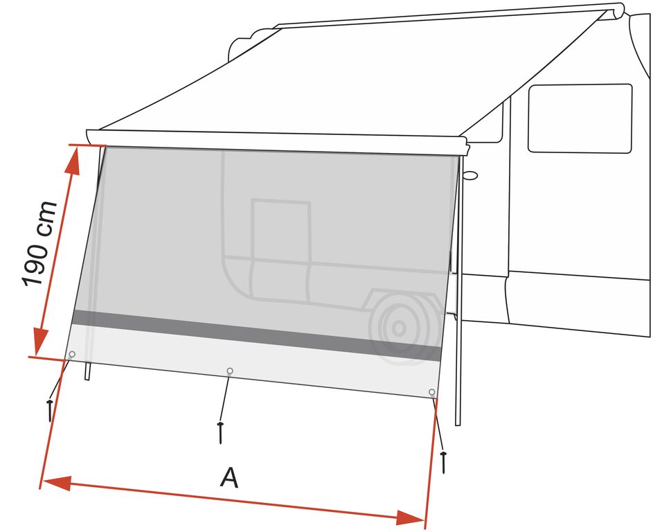 Frontpanel Sun View XL 100 cm