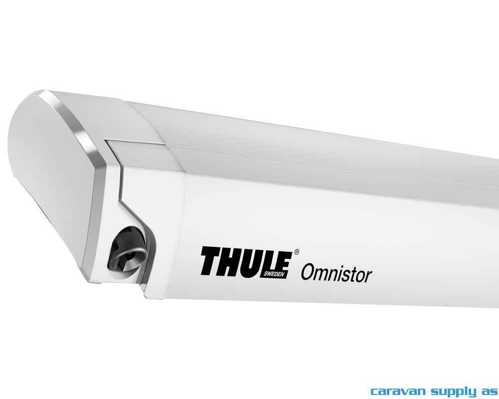 Markise Omnistor 9200 400cm hvit boks mystic grey
