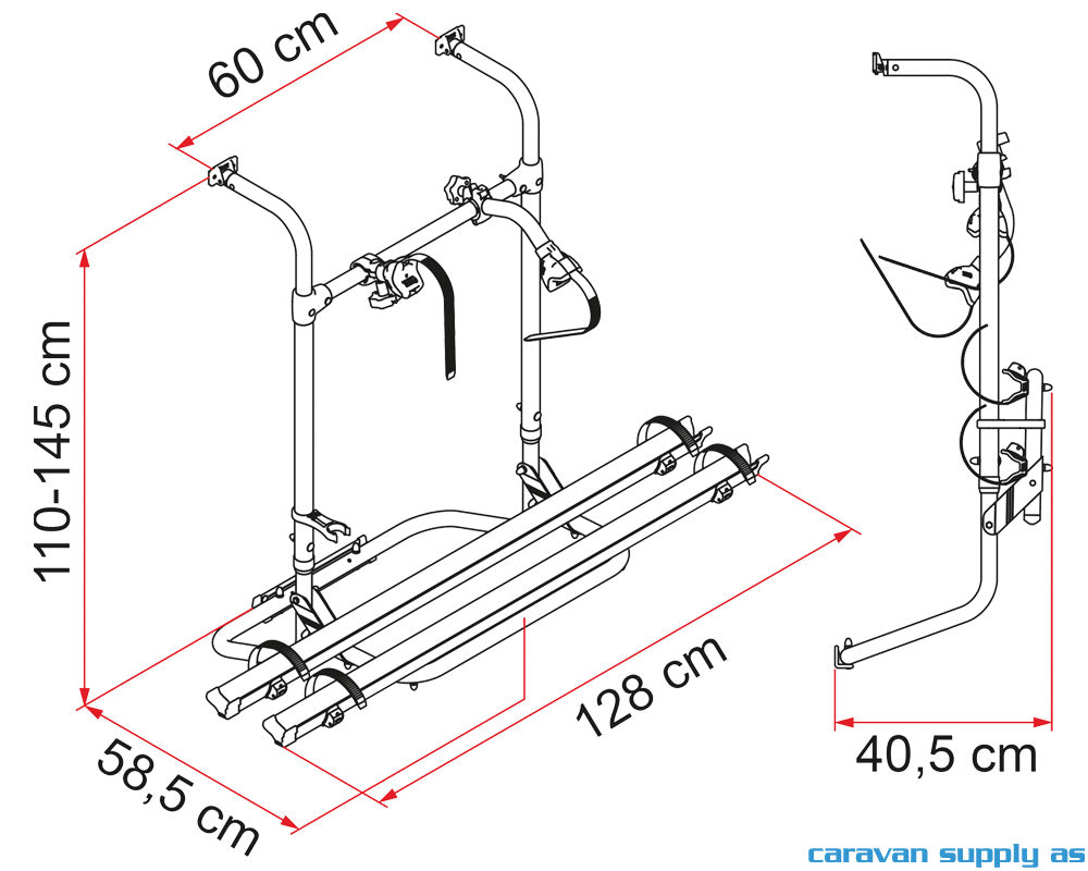 Sykkelstativ Carry Bike Simple Plus 200