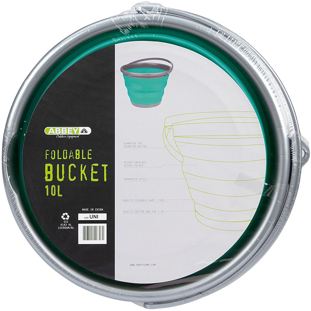 Sammenleggbar Bøtte 10L