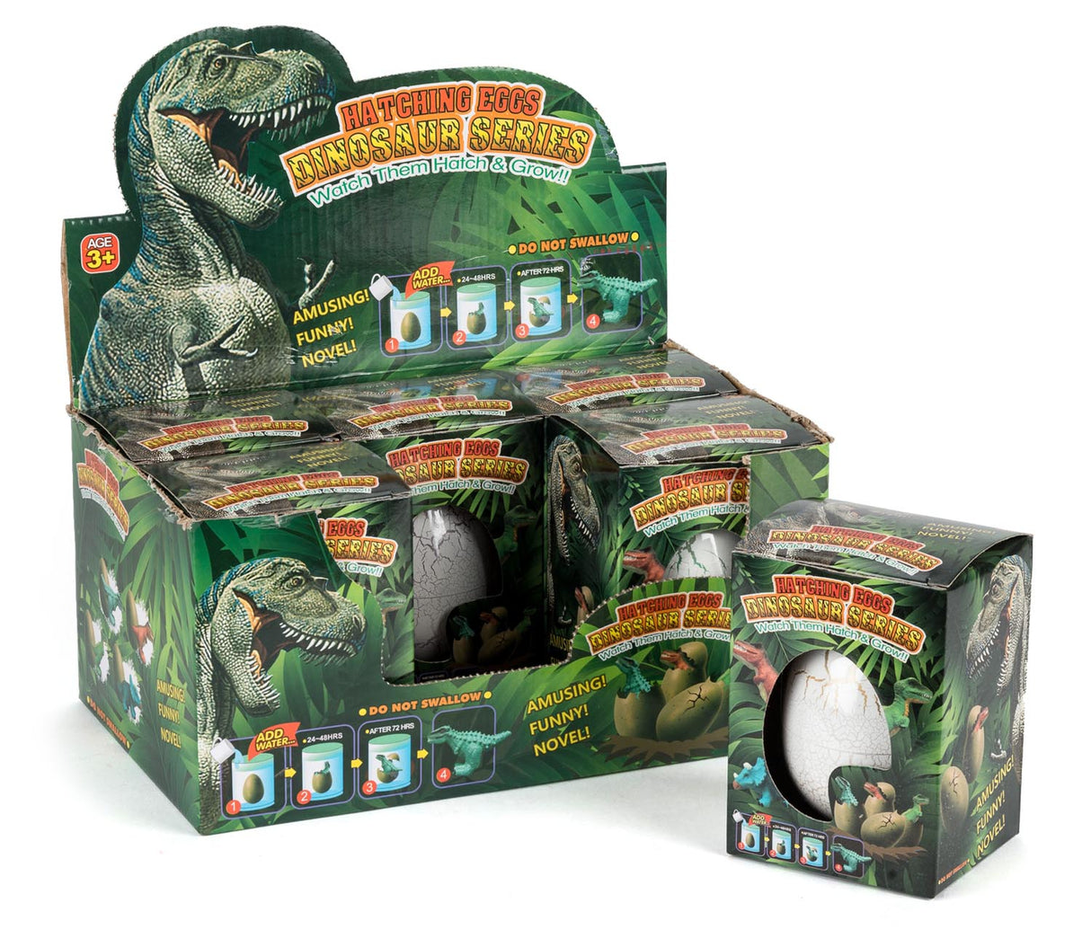 DINO EGG GROWING STOR Pris pr. stk