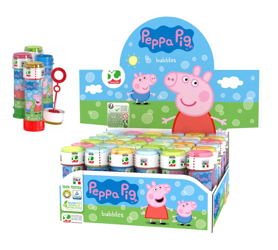 SÅPEBOBLE PEPPA PIG 60ml Pris pr. stk