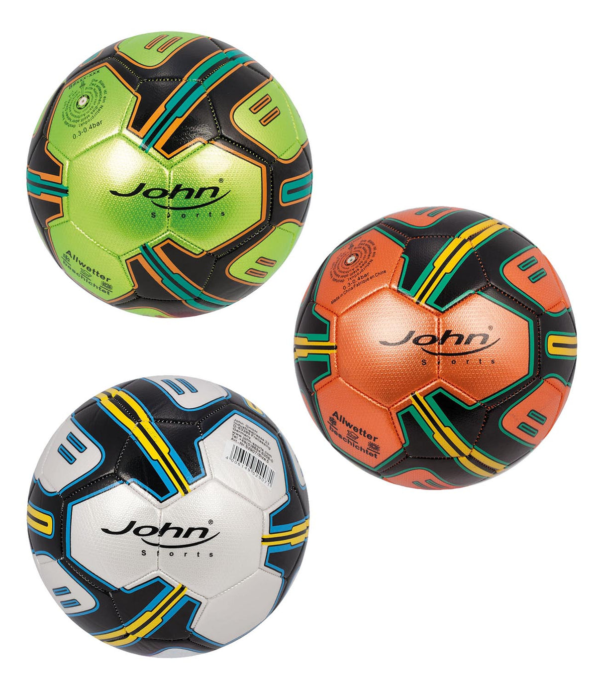 FOTBALL TUNG 420g 3 ASS Pris pr. stk