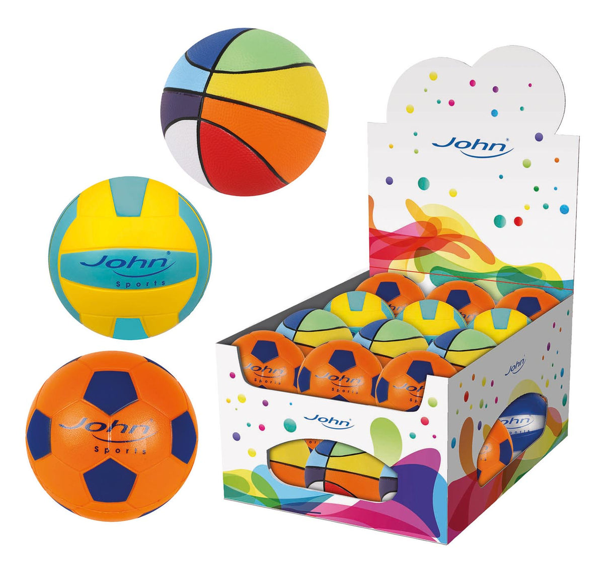 Pu Ball I Display 24 Stk
