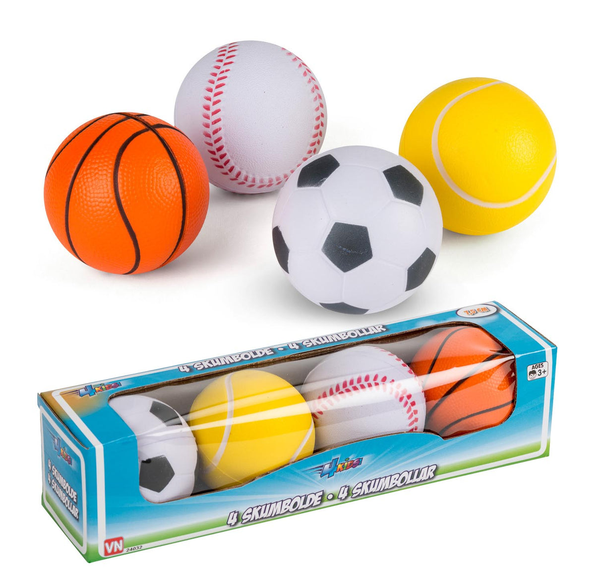 4 Pu-baller I Eske 7,5c