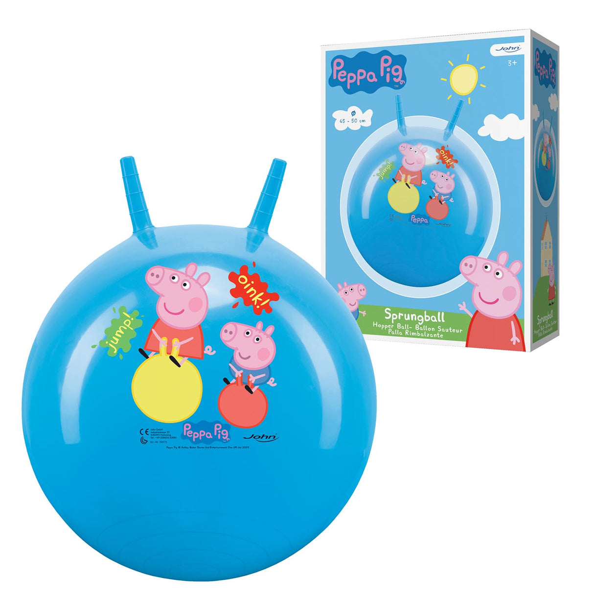 Peppa Pig 50cm Hoppebold