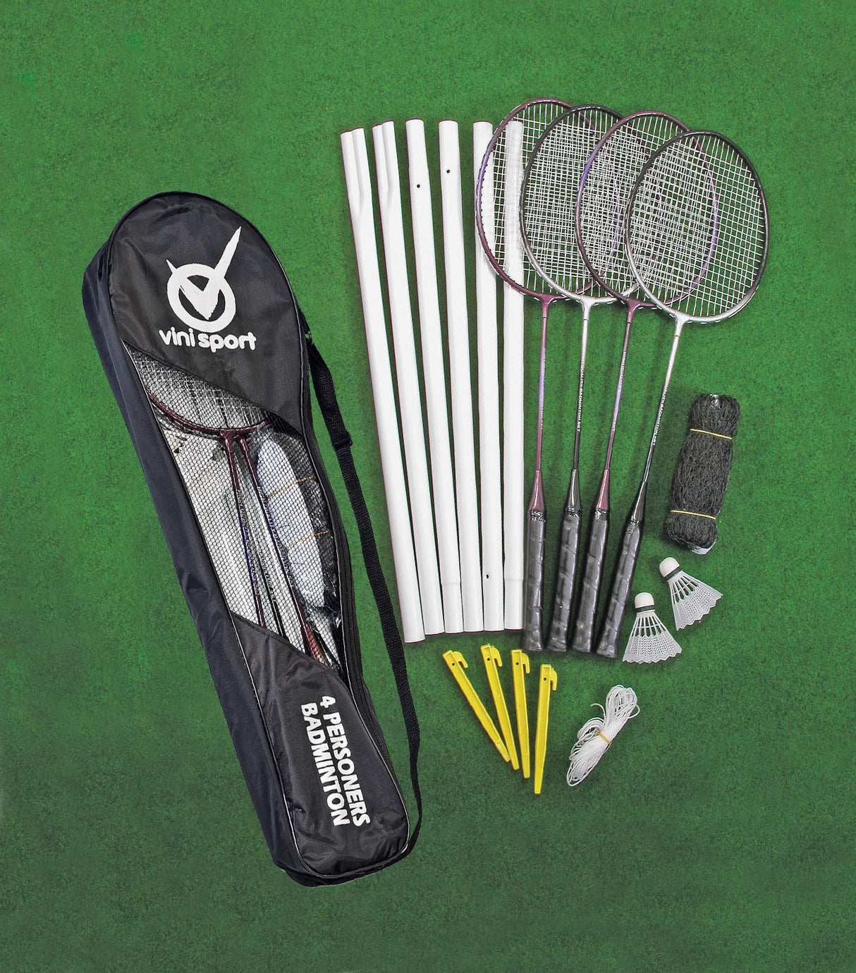 VINI 4 PERS.BADMINTONmNET Pris pr. stk