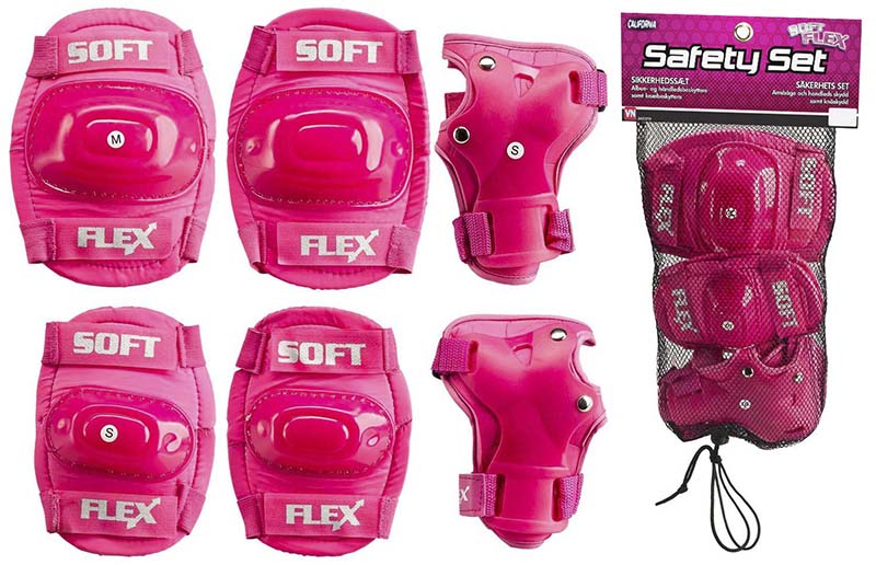 SOFT FLEX BESK.SETT ROSA Pris pr. stk