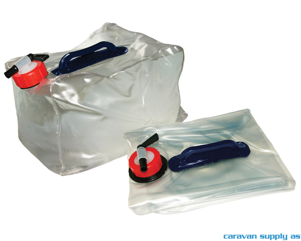 Vannkanne m/tappekran sammenleggbar 10l