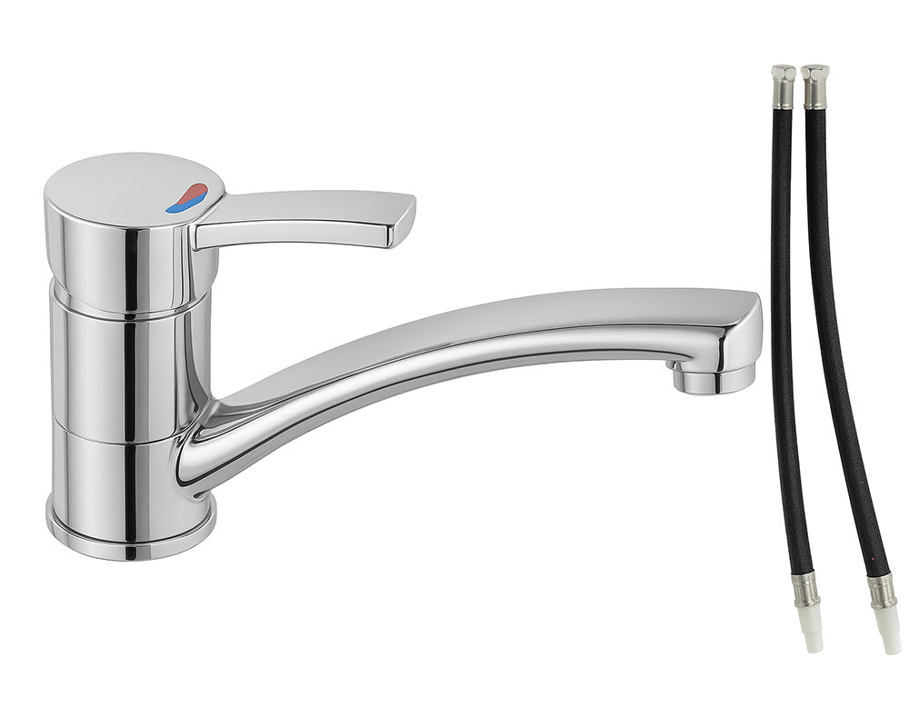Blandebatteri Capri Kompakt Ø33mm m/bryter krom