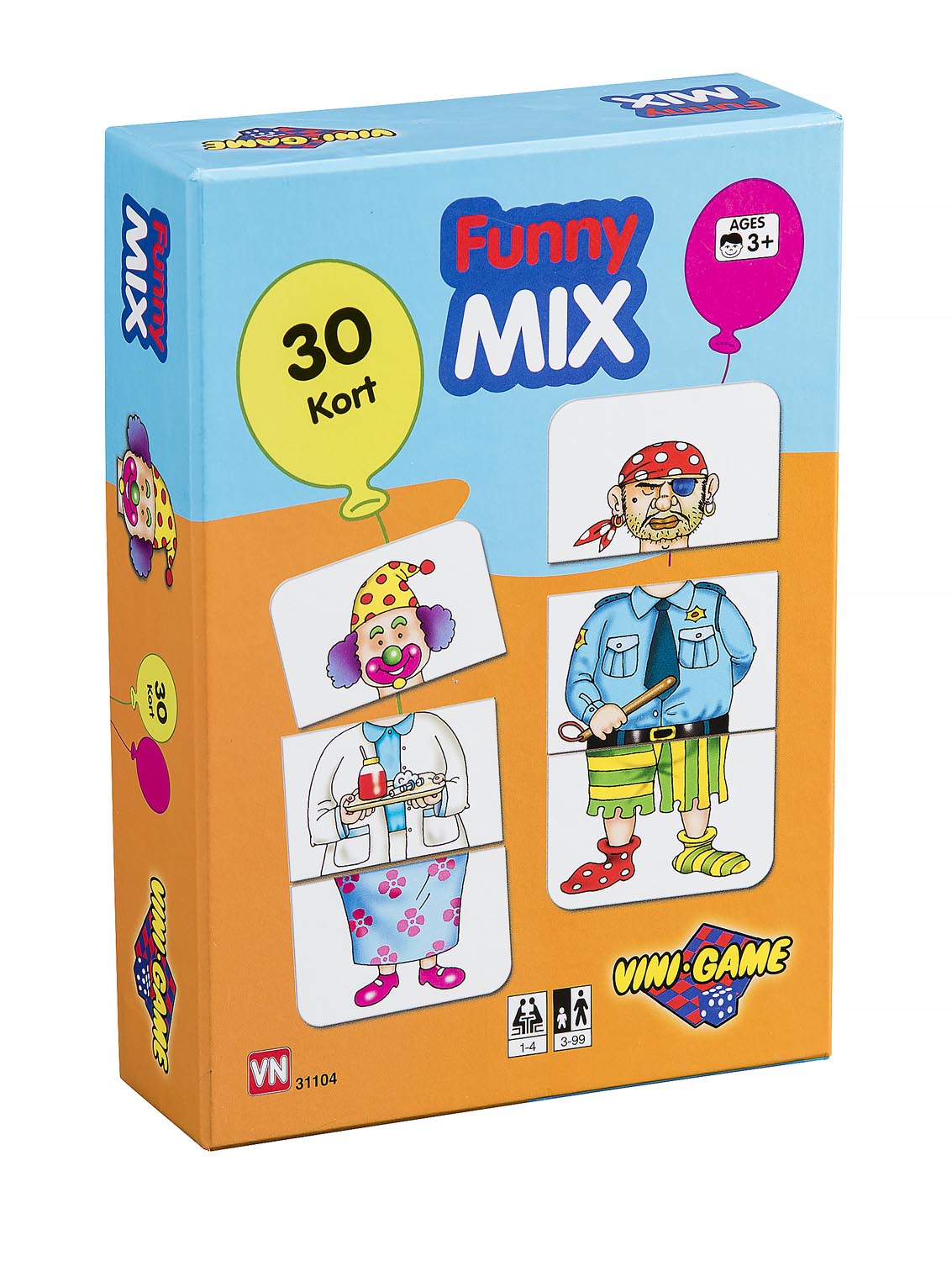 VINI MIX PUSLE m 30 BRIK Pris pr. stk