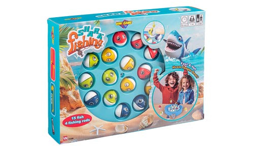 VINI SHARK FISKESPILL B/O