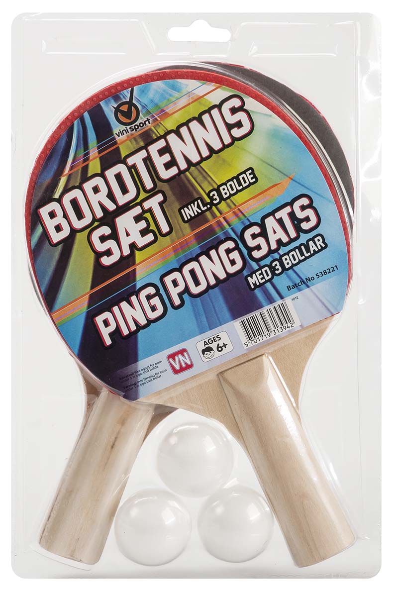Bordtennis-sett M 2 Bats