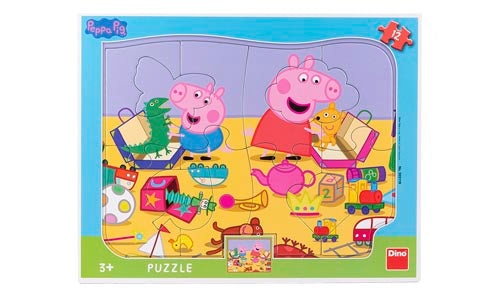 PEPPA PIG 12brRAMME PUSLE Pris pr. stk