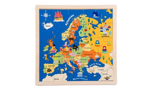 VINI EU PUSLEMAP SVENSK Pris pr. stk