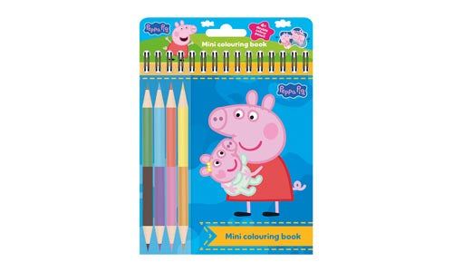 Peppa Mini Malebok+Farger