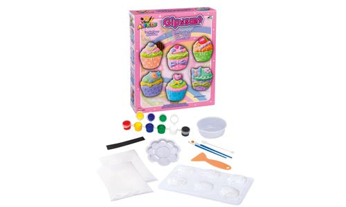 Artkids Gips+Mal Cupcake