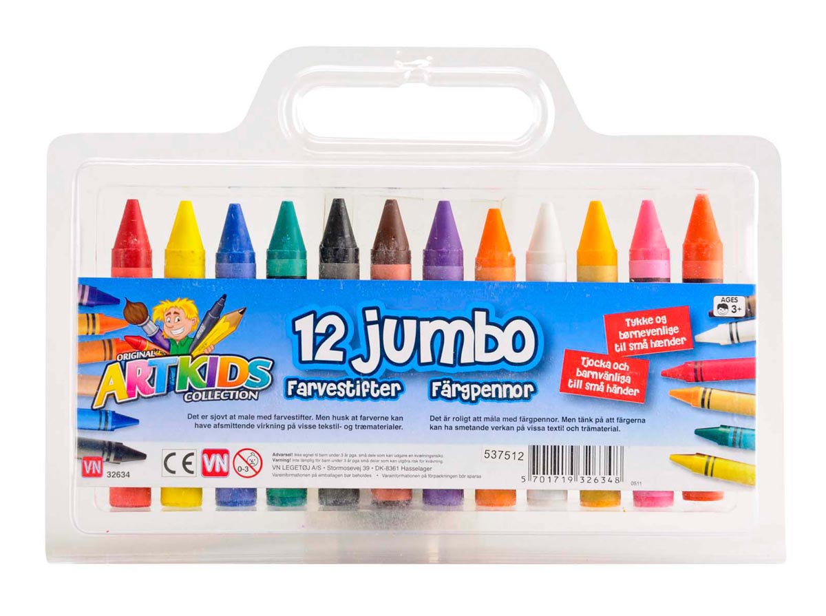 12 Jumbo Farger
