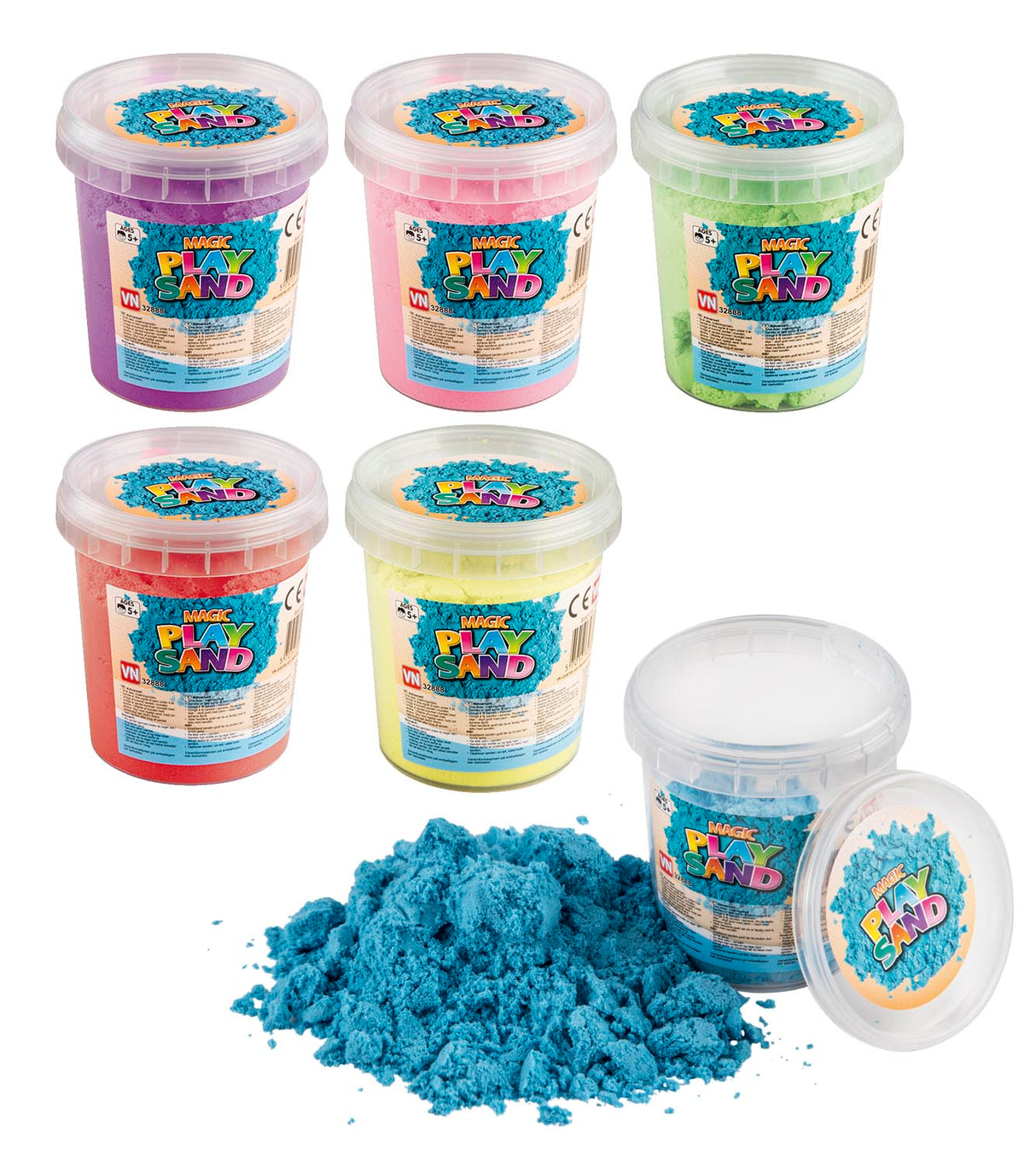 Artkids ½kgsand assortert Farve
