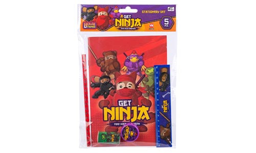 Ninja Notisbok 5 Deler