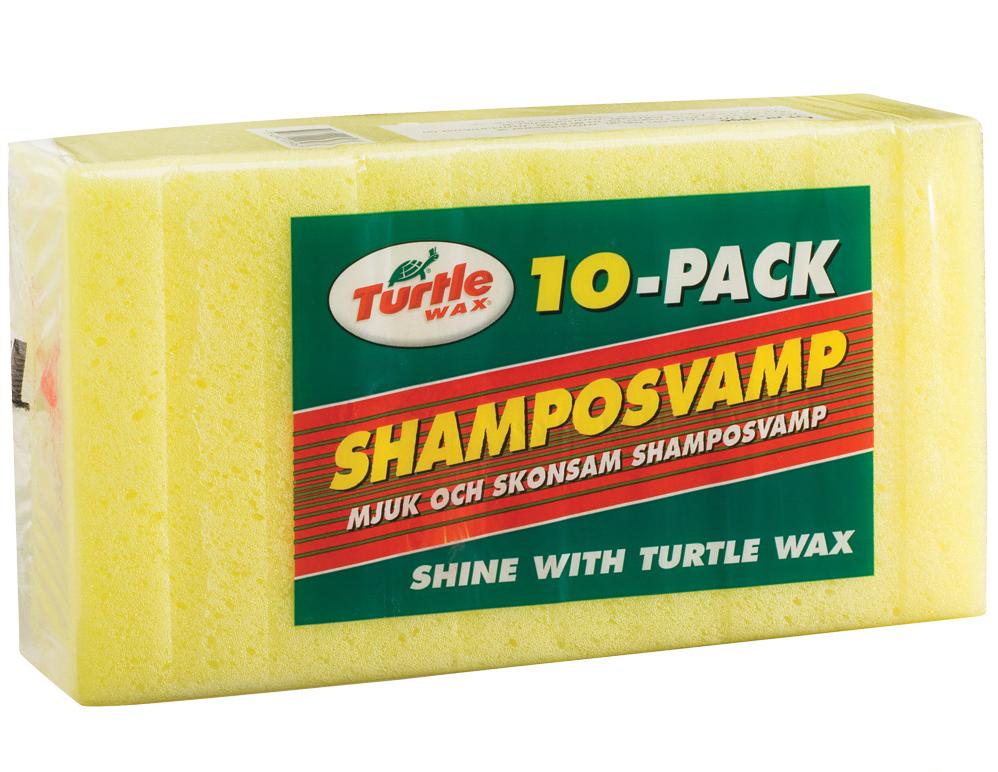 Turtle Wax Shamposvamp 10stk