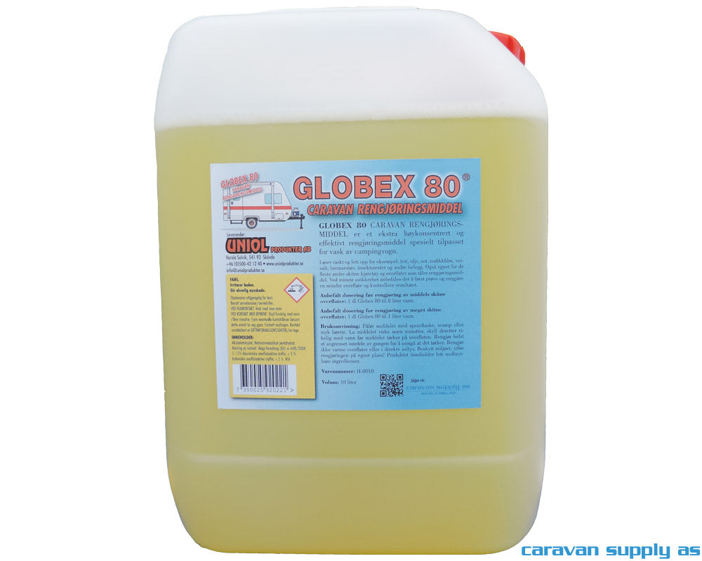 Rengjøringsmiddel Globex 80 10l u/voks