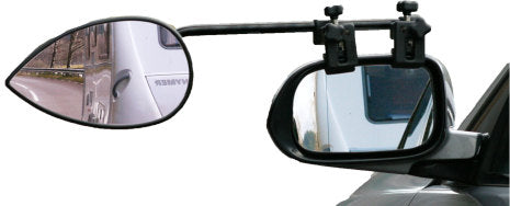 Speil Milenco Aero flatt glass m/lang arm 2stk