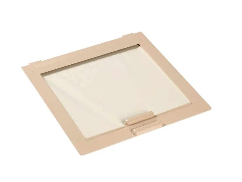 Rullgardin til takluke 40x40cm MPK42 beige ramme