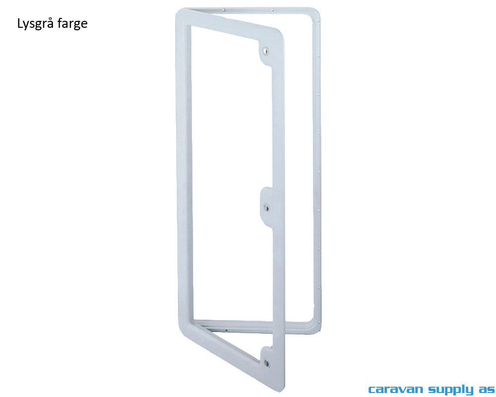 Serviceluke Thetford modell 6 1038x465mm lysgrå