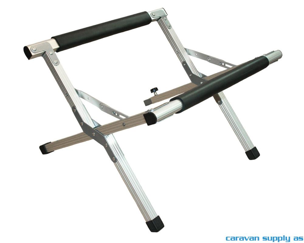 Stativ 40kg sammenleggbar alu